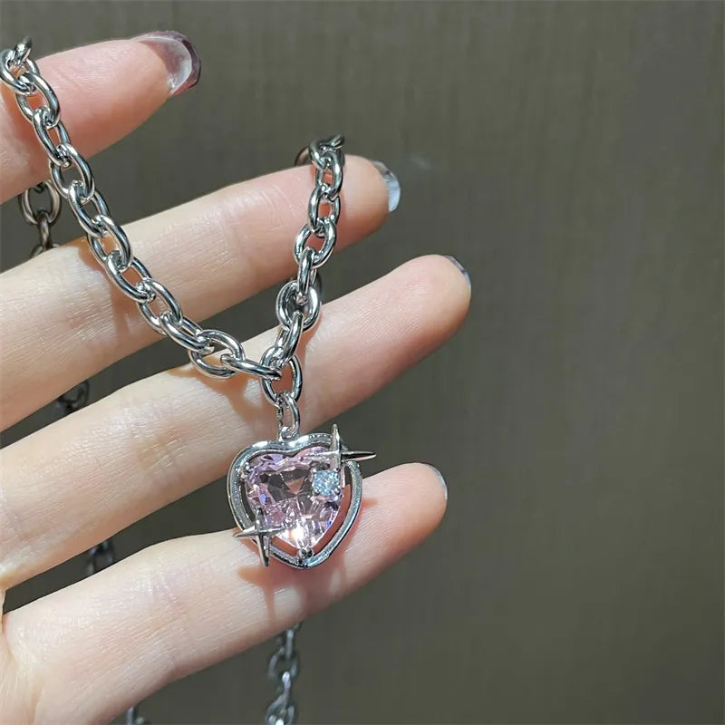 2024 Necklace Cristal Aesthetic Jewelry